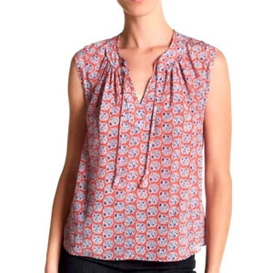 Rebecca Taylor size 0 silk sleeveless blouse in excellent condition​
